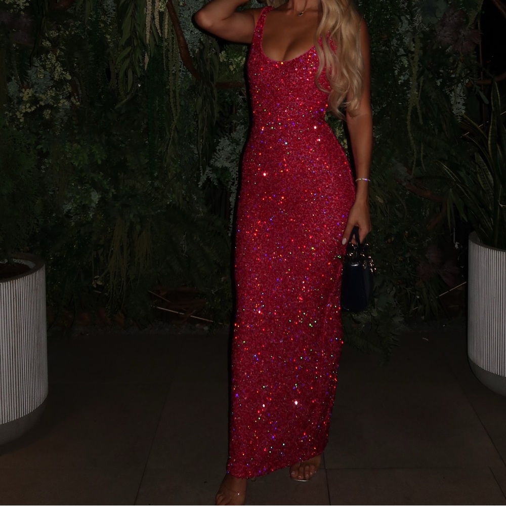 NBD Jahnvi Sequin Gown